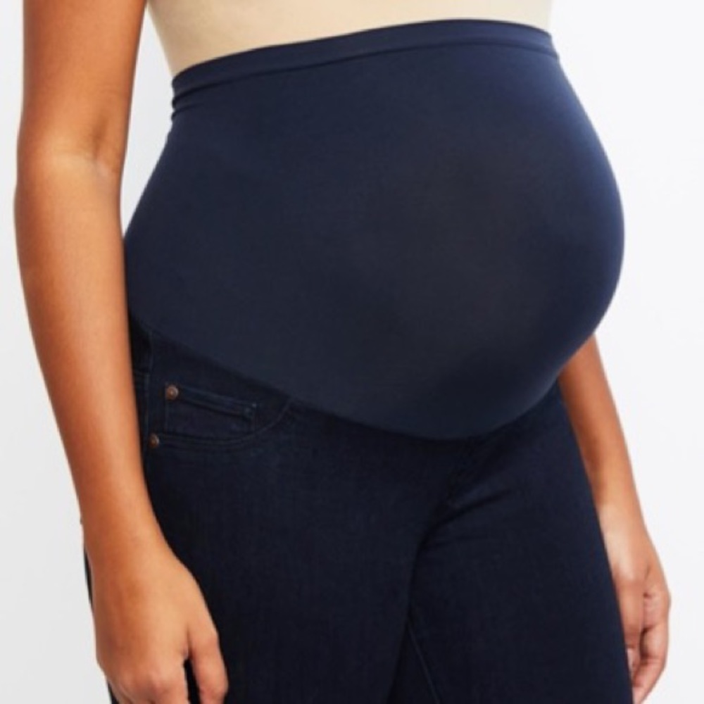 Indigo Blue Super Stretch Skinny Maternity Jeans